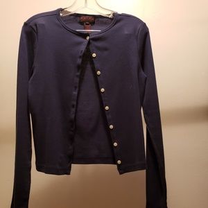 RALPH LAUREN Navy Cardigan size S